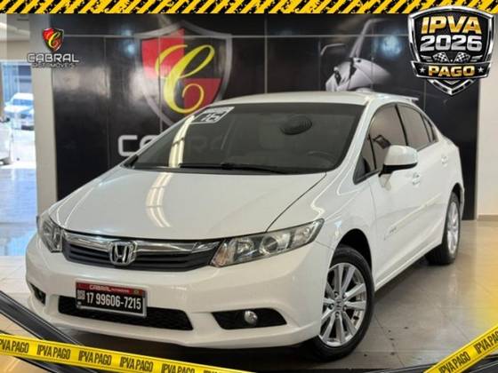 HONDA CIVIC 1.8 LXS 16V FLEX 4P AUTOMÁTICO